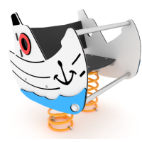 Гойдалки на пружині Кораблик